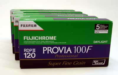 Fuji Porvia 100 F Rollfilm